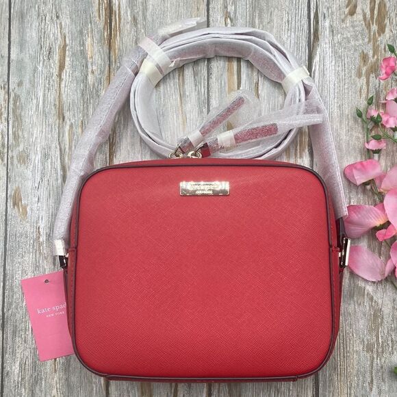 KATE SPADE Newbury Lane Cammie Crossbody Camera Bag Purse - Picture 1 of 10